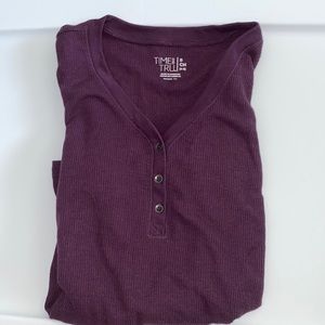 Purple long sleeve